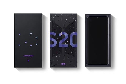 galaxy s20 plus BTS edition