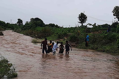 Without promised bridges and road, five tribal hamlets in Telangana's Nizamabad suffer 