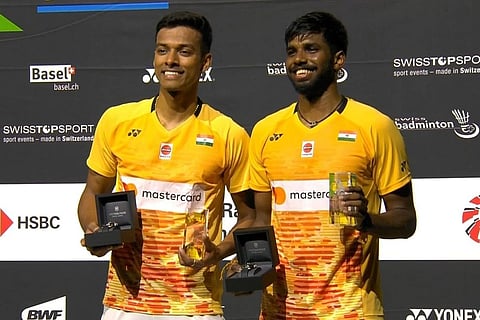  Satwiksairaj Rankireddy and Chirag Shetty