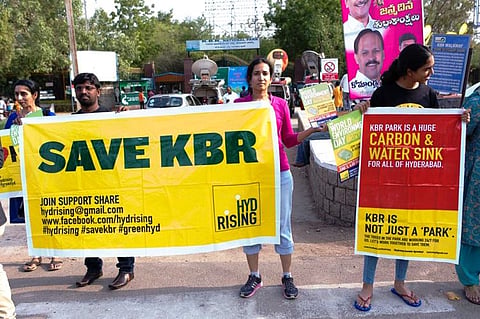 As K'taka scraps steel flyover, Hyderabad activists get boost in fight for KBR park 