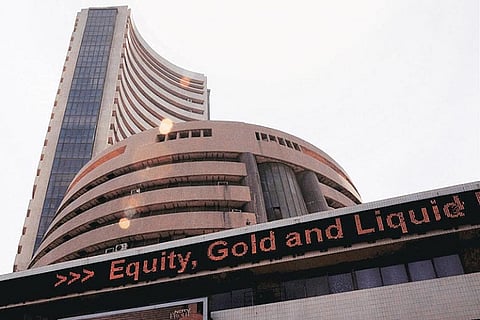 Stock exchange building