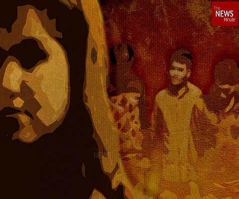 Before sexually assaulting the woman, the duo allegedly murdered a peanut seller who spotted them stealing copper wires from railway tracks. 