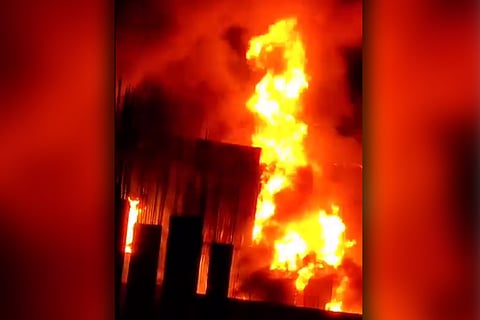 Shamirpet Fire accident