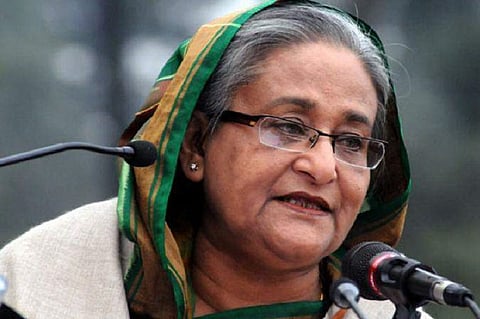 Former Bangladesh PM Sheikh Hasina