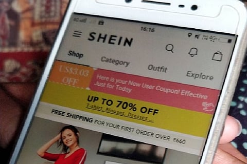 Fashion app Shein