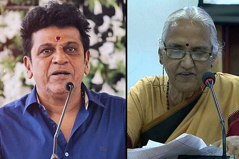 Shiva Rajkumar and Lalitha Naik