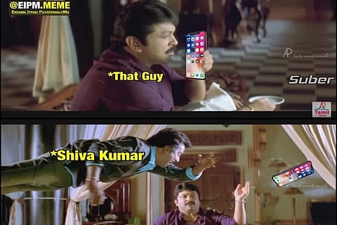 Watch: Sivakumar smacks phone away from young man’s hand, memes flood the internet