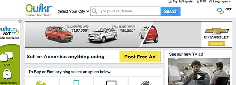 Quikr website in trouble after ad of Rs. 5 for boy on sale emerges
