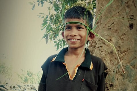Deceased Andhra class 7 tribal student Sode Karthik