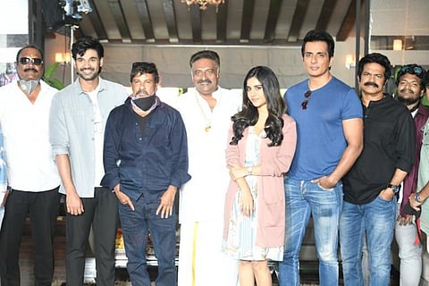 Alludu Adhurs Shoot