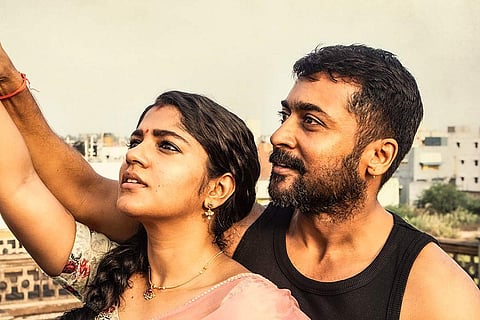 A scene from Soorarai Pottru