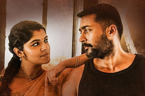 A scene from Soorarai Pottru
