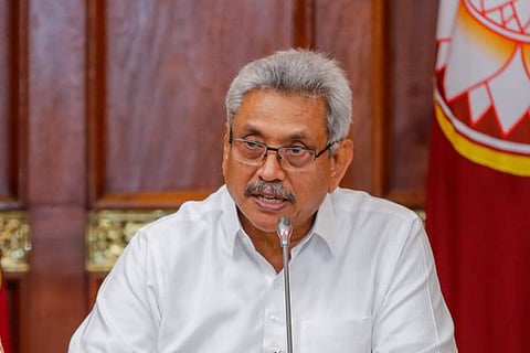 Sri Lankan President Gotabaya Rajapaksa