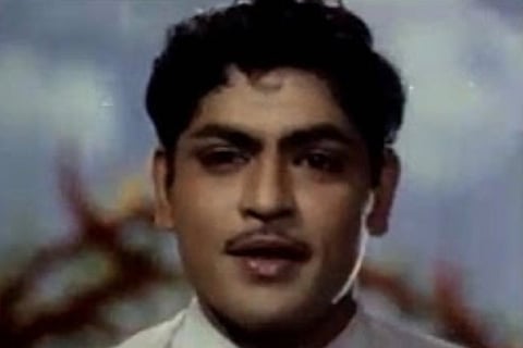 A close up of actor Srikanth 