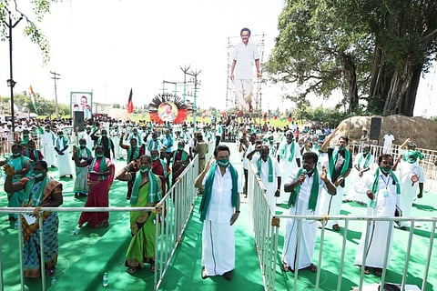 The DMK on Sunday, launched a campaign titled 'WeRejectADMK', with a 'charge sheet' flagging issues such as corruption and NEET-related suicides
