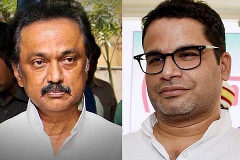 MK Stalin and Prashant Kishor