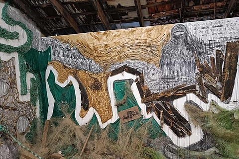Students Biennale exhibit