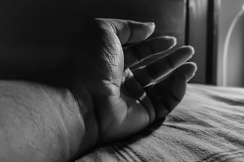 A man died by suicide