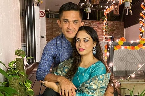 ‘How can we forget to be kind and civil?’: Sunil Chhetri’s wife asks Kerala Blasters FC fans