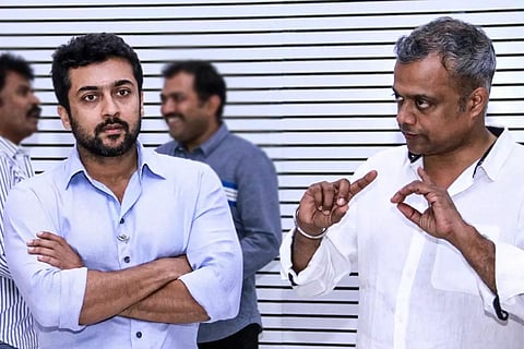 Suriya and GVM 