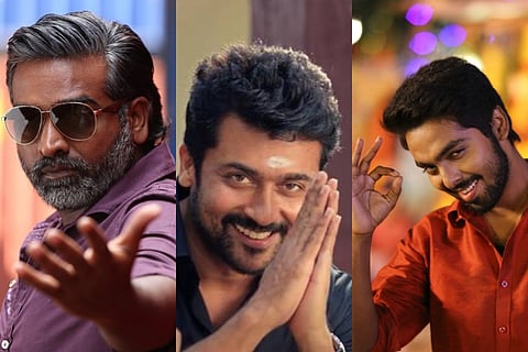 Actors Suriya, Jyotika, Vijay Sethupathi and GV Prakash Kumar pitch in for Gaja