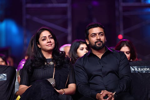 Suriya stands by Jyothika in donation row, says humanity is beyond religion