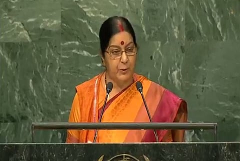 Sushma Swaraj does us proud again, keeps embassy open on holiday to help a bereaved man
