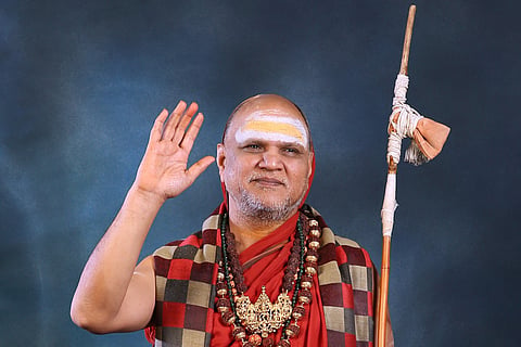 Head of Visakha Sri Saradha Peetham Swami Swaroopanandendra Sawarathi 