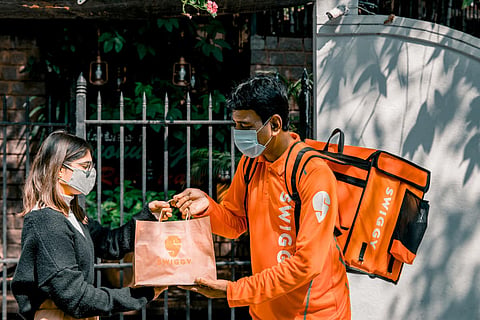 Swiggy delivery executive