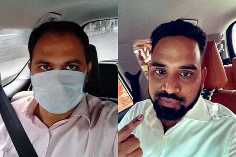 IAS officers Dr Alby John Varghese and Meghanatha Reddy 