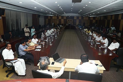 Tamil Nadu Ministers & MLAs meet to discuss climate crisis