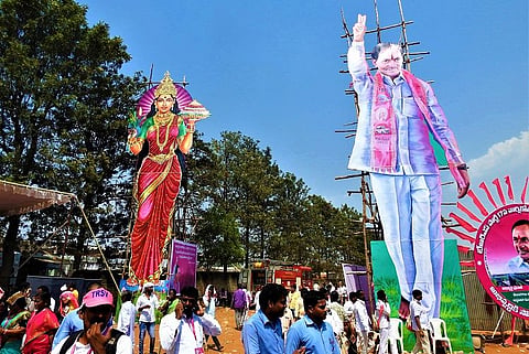 Ground report: Ahead of polls, TRS displays massive show of strength with plenary