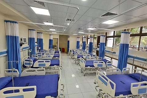 A modern casualty unit at Thiruvananthauram RCC 
