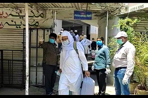 81 Tablighi Jamaat members return home after quarantine at 2 mosques in Hyderabad