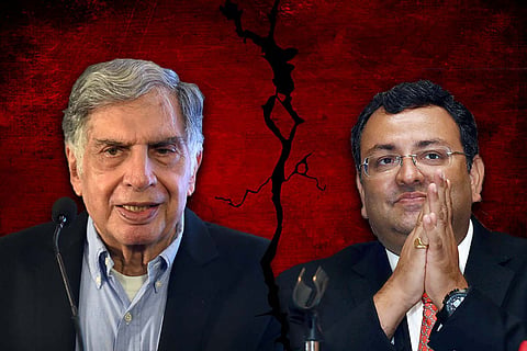 Ratan Tata and Cyrus Mistry