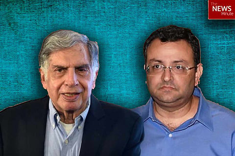 Ratan Tata and Cyrus Mistry 