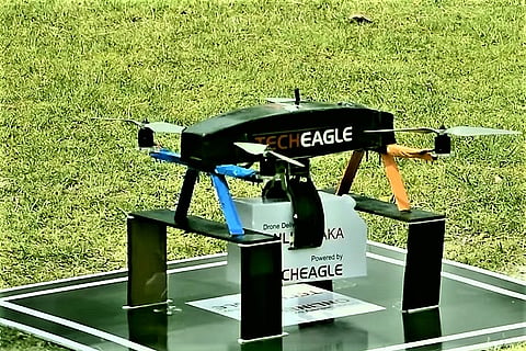 Zomato acquires Lucknow-based drone delivery startup TechEagle