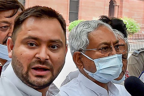 Tejashwi Yadav and Nitish Kumar