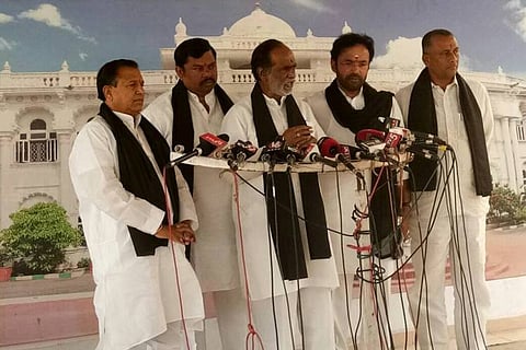 All BJP MLAs suspended from Telangana Assembly as protest against KCR's 'Muslim quota' grows