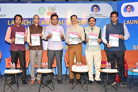 KTR releases Telangana IT department’s annual report