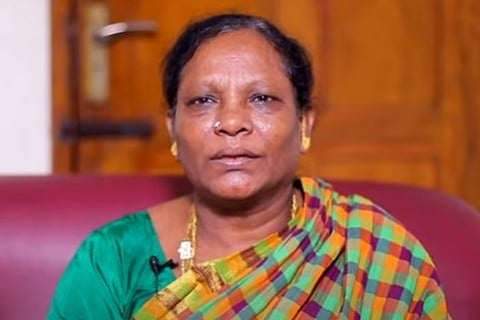 Banumathi, the deceased sister of Thirumavalavan 