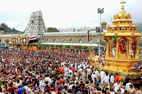 Aerial video of Tirumala temple goes viral, TTD launches investigation 
