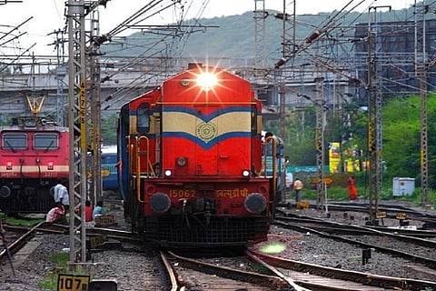 Red train