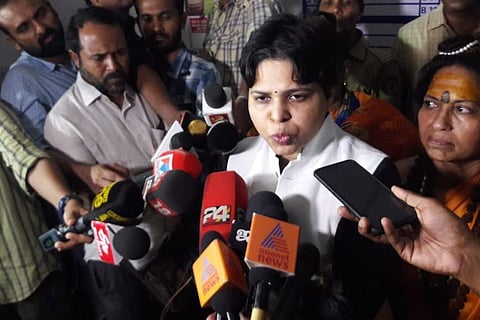 Activist Trupti Desai to leave Kerala as cops refuse security to visit Sabarimala temple