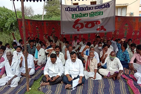 farmers protest