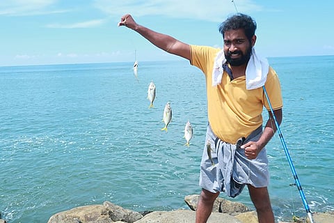 Meet Unni George, the Kerala food vlogger bringing fishing and cooking together