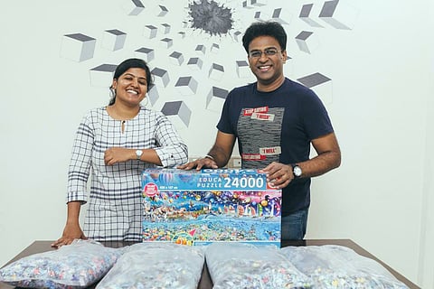 Senthilnathan and Subhatra Priyadarshini 