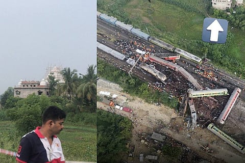 Viral tweet communalises Odisha train tragedy, falsely calls nearby temple a mosque