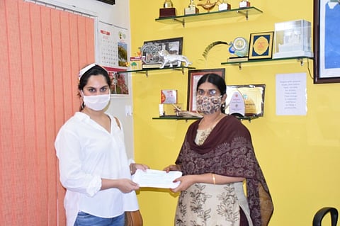 Entrepreneur and actor Ram Charan's wife Upasana adopts elephant in Hyd zoo