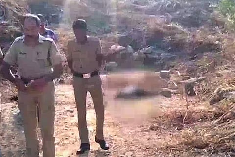 Burnt body of woman found in secluded field near highway in Kerala